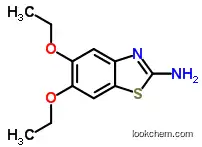 Molecular Structure of 50850-95-8 (5,6-DIETHOXY-1,3-BENZOTHIAZOL-2-AMINE)